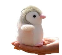 HCGX Portachiavi di peluche a forma mini pinguino da 4,7 pollici, simpatico portachiavi a, piccolo (Spheniscidae)(Pink)