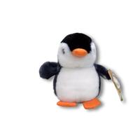 HCGX Portachiavi Peluche Pinguino 13cm - Mini Pupazzo Morbido e Coccoloso da Appendere, Simpatico Animale Marino per Borse Zainetti(B)