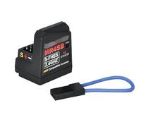 HCGX Ricevitore RC MR4SB S-FHSS 4CH con Antenna PCB incorporata | High Voltage 3.6V-8.5V Micro Surface Receiver Compatible with 10PX 4PM 3PV Transmitters