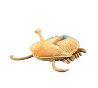 HCGX Simulated Paleontology Kawaleski Trilobite Plush Toy Soft And Interesting 's Early Education Gift Furniture Toy Doll Ornaments