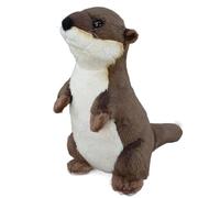 HCGX Simulazione Lontra Peluche Bambola in preghiera Si prega di abbracciare Animale Giocattolo Morbido e carino Compagno Regalo Decorazione della casa(Metallic)