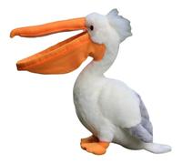 HCGX Simulazione Pellicano Peluche Animale Acquatico Bambola Grande Uccello Zoo Souvenir Regalo morbido e carino