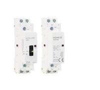 HCH8-25 - Protezione modulare 2P 16A 20A 25A 2NO o 2NC o 1NO1NC 220V tipo guida DIN 1 pezzo (2P 16A 1NO1NC 230V)