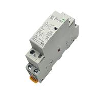 HCH8s-25A 2P DC Contactor DC24V coil DC12V 220V 50/60Hz 2NO 1NO1NC Householdr Contactor Din Rail Type(2P 25A 2NO DC12V)