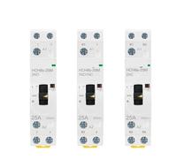 HCH8s-25M 2P 16A 20A 220V Household AC Modular Contactor Switch 2NO 1NO1NC Or 2NC 1pcs(25M 2NO AC230V)