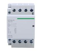 HCH8s-63 40A Contattore modulare 4P 63A 4NO 4NC 2NO2NC 220V 110V 120V 24V Contattore domestico automatico tipo guida DIN 50/60Hz(4P 63A 4NC AC110V)