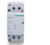 HCH8s-63 Contattore CA domestico 2P 40A 63A 2NO 2NC 1NO1NC DC24V AC110V AC220V automatico tipo guida DIN 50Hz 60Hz(2p 63a 2no Dc24v)