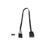 HCHDTDT 1 cavo adattatore per Corsair RGB a connettore standard ARGB a 4 pin a 3 pin, linea controller nave pirata QL LL120 ICUE (4 pin)