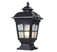 HCIPJQY Lampada Da Palo Vintage Con Base Di Montaggio Luci A Colonna Impermeabili E Resistenti Alla Pioggia, Luci Per Esterni Da Terrazzo, Apparecchio Di Illuminazione A Palo Con Cablaggio Rigido