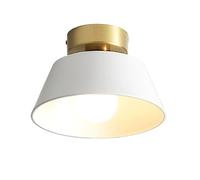 HCIPJQY Lampada Da Soffitto Semi-incasso Per Veranda, Lampada Da Soffitto Bianca, Nera E Oro Lampadari Da Soffitto Moderni Di Lusso Italiani Lampadario Di Metà Secolo Per Ingresso Camera Letto