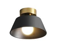 HCIPJQY Lampada Da Soffitto Semi-incasso Per Veranda, Lampada Da Soffitto Bianca, Nera E Oro Lampadari Da Soffitto Moderni Di Lusso Italiani Lampadario Di Metà Secolo Per Ingresso Camera Letto
