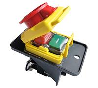 HCK3 400V 12/6A 10 Pin Impermeabile Interruttore Elettromagnetico ON OFF Interruttori a Pulsante per Macchine per Macchine Attrezzi Desktop Utensili Elettrici