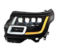 HCKCLMBMZW Fari Posteriori Per Land Per Rover Per Range Per Rover 2014-2017 DRL Luci Svolta Fari Per Auto Gruppo Faro(Left Hand Drive)