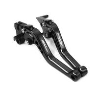 hcksw Accessori per moto, leve dei freni per ADV150 2019-2020 ADV 150, in alluminio CNC, regolabili, corte, leve della frizione (nero)