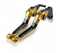 hcksw Accessori per moto, leve per freno e frizione CBR300R 2014-2020 CBR 300R, in alluminio CNC, regolabili, pieghevoli, colore nero e oro