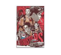 HCLJY Ghostbusters - Poster decorativo da parete con film dei cartoni animati, stampa artistica su tela, poster decorativo moderno, per camera da letto, 30 x 45 cm