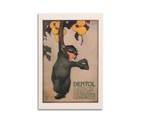 HCLJY Poster con scimmia italiana - Stampa artistica da parete su tela, stampa moderna con scimmie antiche, poster decorativo per camera da letto, per camera da letto, 40 x 60 cm