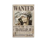 HCLJY Poster di One Piece Anime su tela, poster decorativo dipinto, decorazione da parete moderna per camera da letto, poster 30 x 45 cm