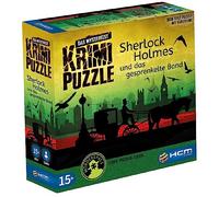 HCM Kinzel- HCM Kinzel-55173-Puzzle Sherlock Holmes-Il misterioso Krimi-incl. strategia Criminale, 1000 Pezzi, Multicolore, 55173