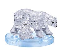 Puzzle 3D Cristallo Orso Polare con Cucciolo