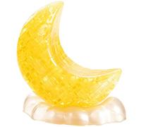 HCM Kinzel 59194 Crystal, puzzle 3D, luna, oro