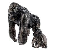 HCM Kinzel- Crystal Coppia di Gorilla, Puzzle 3D, 48 Pezzi, Elemento Decorativo in Cristallo di Alta qualità, favorisce l'immaginazione Spaziale, Colore, 59214