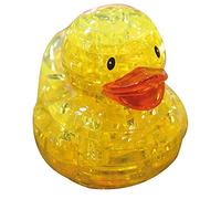 HCM Kinzel Crystal Puzzle 59158-Anatra, Colore Bianco, 59158