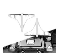 HCmotorku Parafango posteriore per moto, bordo anteriore, adatto per Harley Tri Glide Ultra Classics FLHTCUTG 2009-2024 (cromato)