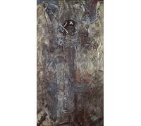 HCOTZHPY Famoso Dipinto Stampa Vintage Stampe D'Epoca la visione del profeta Ezechiele di Mikhail Alexandrovich Vrubel per Soggiorno 60x90cm