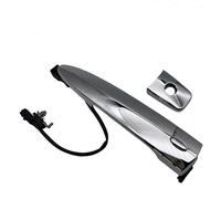 HCPAVEXT 806469N00A Maniglie Esterne Cromate Portiere Anteriori Auto Colore Argento ABS 826469N00A 806451AA0A Per Nissan Per Leaf Per Maxima Per Murano Sentra (Front Left)