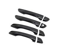 HCPAVEXT Accessori Auto In Fibra Di Carbonio Maniglia Per Vauxhall Per Combo 2019 2020 2021 2022 2023 2024 (fibra di carbonio,Handle 1 Keyhole)