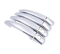 HCPAVEXT Copertura Per Maniglia Della Portiera Auto Cromata Antiruggine Per Citroën Per Berlingo 2009 2010 2011 2012 2013 2014 2015 2016 2017 2018 (Handle 2 Keyholes)