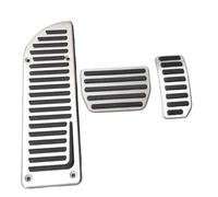 HCPAVEXT Copri Pedali Auto per Volvo XC60 S60 S80 S60 V60 V70 2009-2017 LHD Acceleratore Gas Poggiapiedi Pedali Modificati(3pcs)