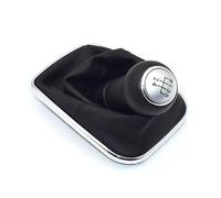 HCPAVEXT Cuffia Leva Cambio Con Cornice Nera Da 23 Mm Per VW Per Golf 4 IV MK4 GTI R32 Per Bora Per Jetta 1999-2004 (5 Speed 6)