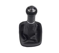 HCPAVEXT Cuffia Leva Cambio Manuale A 5 Marce In Pelle Per VW Per Golf 2 3 E 4 Cabrio Per Polo 6N Per Passat 35i (5 Speed-Black)