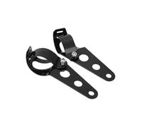 HCPAVEXT Faro Anteriore Per Royal Enfield Per Continental GT Per Interceptor 650 Faro Moto LED Rotondo Da 6,5 pollici Halo DRL(Bracket)