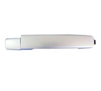 HCPAVEXT Maniglia Esterna Per Portiera Auto Per Nissan Navara D40 NP300 2006-2011 2012 2013 2014 Per Pathfinder R51 Maxima 2004-2006 2007 2008 Per Qashqai 2011 (Argento,Rear right)
