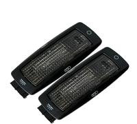 HCPAVEXT Per Maggiolino 1999-2010 per Bora 1999-2005 per Caddy 2004-2008 per Golf 1998-2006 2PCS Luce Posteriore Interna di Lettura della Cupola Ricambi Auto(Black)