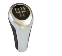 HCPAVEXT Per Serie 1 3 5 E 6 E30 E32 E34 E36 E38 E39 E46 E53 E60 E63 E83 E84 E90 E91 ABS Pomello Del Cambio In Pelle A 5/6 Marce (Black)