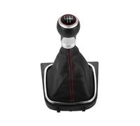 HCPAVEXT Per VW Per Golf 5 6 MK5 MK6 R32 GTI Per Scirocco 2004-2009 Pomello Del Cambio Con Leva (Red Line 5 Speed)