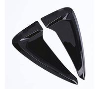 HCPAVEXT Spoiler Posteriore Spoiler Auto Modificato Spoiler Laterale Branchie di Squalo Side Fender Vent Decorazione Adesivi 3D Auto-Styling 2 Pz/Set per B&MW X5 F30 E90 (Nero)