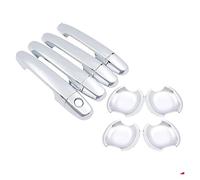 HCPCNDNMUB esterno Chrome Door Handle Cover Trim Per Corolla E120 E130 2000 2001 2002 2003 2004 2005 2006 Catch Cap Car Styling Accessori(HandleBowl 1 Keyhole)