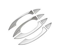 HCPCNDNMUB esterno Per Audi A6 S6 A7 S7 C7 Maniglia Per Porta Cromata Trim Maniglia Per Porta Esterna Strisce Decorative Accessori Per Lo Styling Dell'auto Acciaio Inossidabile