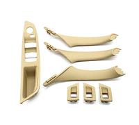 HCPCNDNMUB Maniglia interna Maniglia Del Pannello Del Passeggero Interno Dell'auto Tirare Il Rivestimento Della Copertura Per BMW F10 F11 F18 520 523 525 528 LHD 2010-2017(LHD Beige 7pcs)