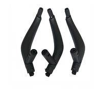 HCPCNDNMUB Maniglia interna Per BMW x5 X6 F15 F16 2014-2018 3 PZ Set LHD RHD Porta Interna Sinistra Destra Maniglia Trim Copertura(LHD Black Set)