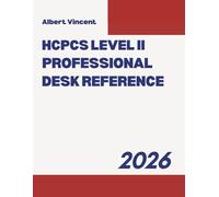 HCPCS Level II Professional 2026 Desk Reference
