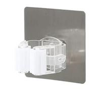 HCPGGBLBTF 1-10 ganci multiuso for mocio, porta da parete, organizer for scopa, gancio for bagno, impermeabile, cucina gancio(Wit,3Pcs)