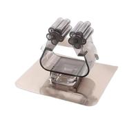 HCPGGBLBTF 1-10 ganci multiuso for mocio, porta da parete, organizer for scopa, gancio for bagno, impermeabile, cucina gancio(Noir,3Pcs)