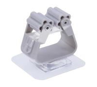 HCPGGBLBTF 1-10 ganci multiuso for mocio, porta da parete, organizer for scopa, gancio for bagno, impermeabile, cucina gancio(Light Grey,10Pcs)
