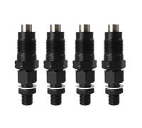 HCQAO 16600-63G21 4 pezzi iniettori di carburante diesel compatibili con Nissan Navara QD32 D22 3.2L 1660063G21 iniettore di carburante automatico di ricambio tester ugello iniettore carburante